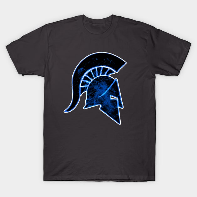 Spartan Helmet T-Shirt by Scar